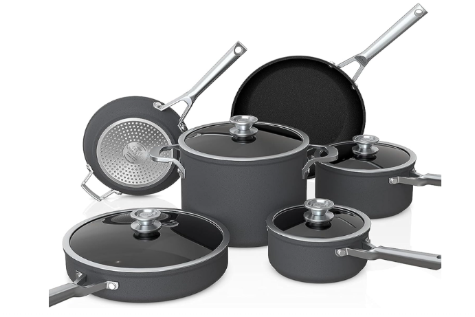 Ninja NeverStick Premium 10 Piece Pots & Frying Pans Set