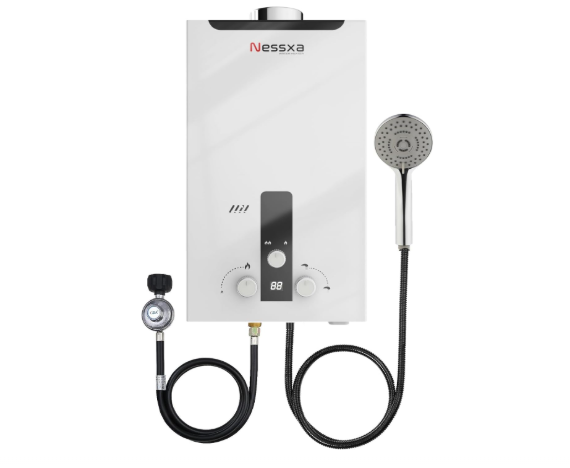 Tankless Water Heater Propane with Digital Display