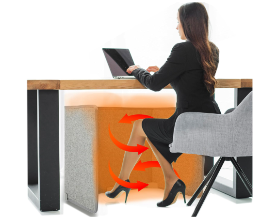 WHISPERHEAT Under Desk Warmer