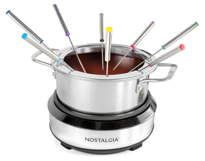 Nostalgia 8-Cup Electric Fondue Pot