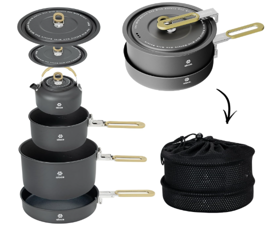 Alocs Camping Cookware