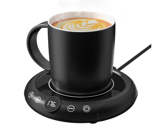 Coffee Mug Warmer with Mug Set
