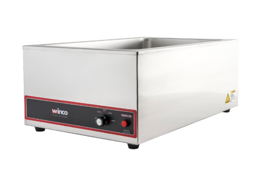 Winco FW-S500 Commercial Portable Steam Table Food Warmer