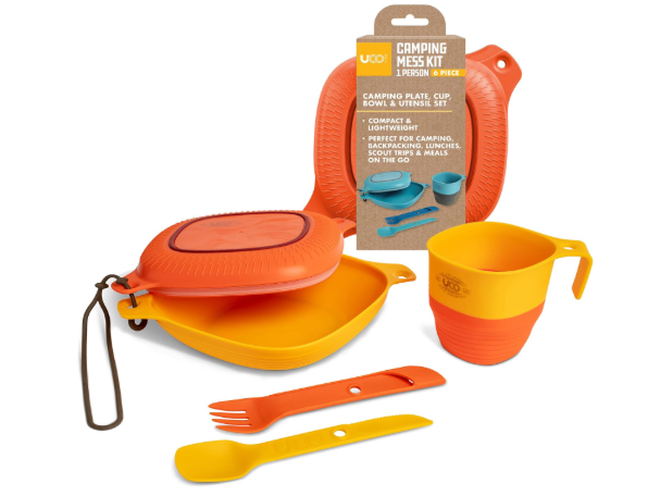 UCO 6-Piece Camping Mess Kit