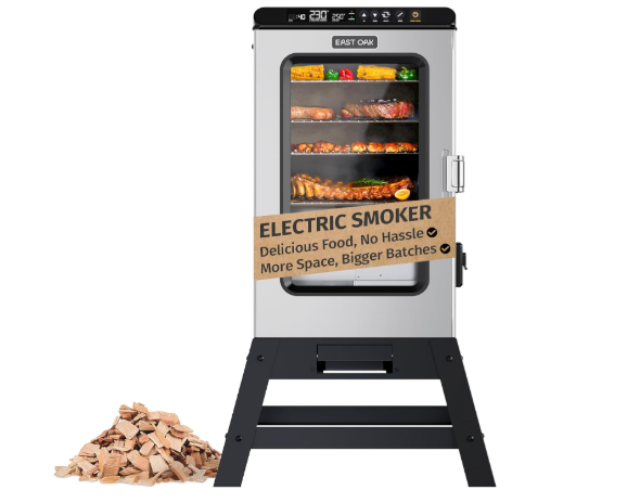 EAST OAK Ridgewood Pro Max Electric Smoker with Leg Kit