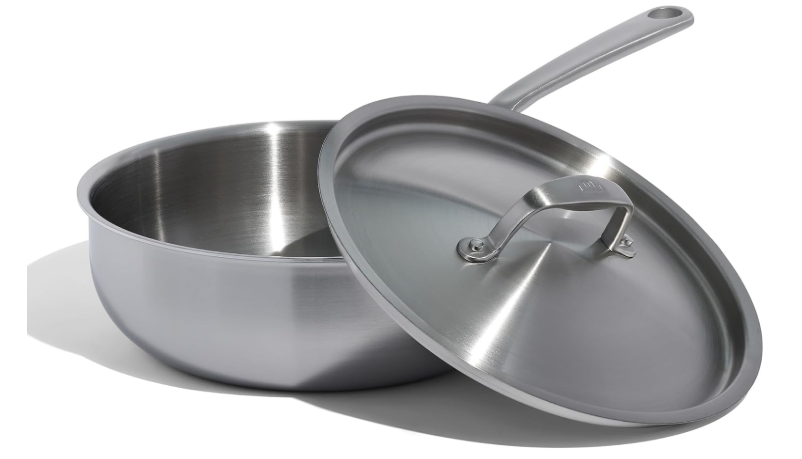 Made In Cookware - 3 Quart Stainless Steel Saucier Pan