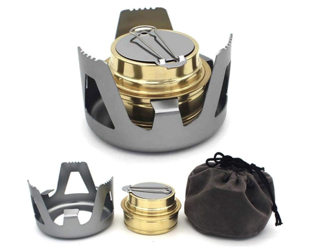 Keweis Portable Outdoor Mini Alcohol Stove