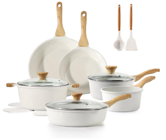 SENSARTE Nonstick Ceramic Cookware