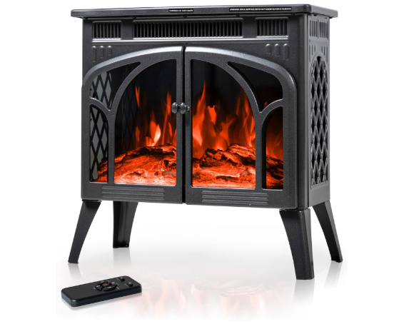 Electactic 24Inch Electric Fireplace Stove
