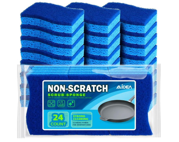 AIDEA Non Scratch Scrub Sponge