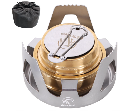 REDCAMP Mini Alcohol Stove for Backpacking