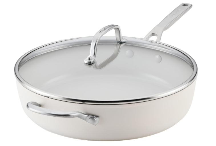 KitchenAid Hard Anodized Ceramic Induction Nonstick Cookware Saute Pan