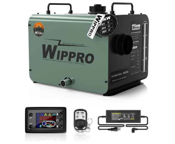 Diesel Heater 8KW, 12V/24V/110V Diesel Heaters All in One