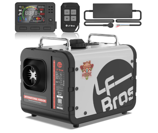 LF Bros 110V/12/24V 5KW Diesel Heater, All-in-One