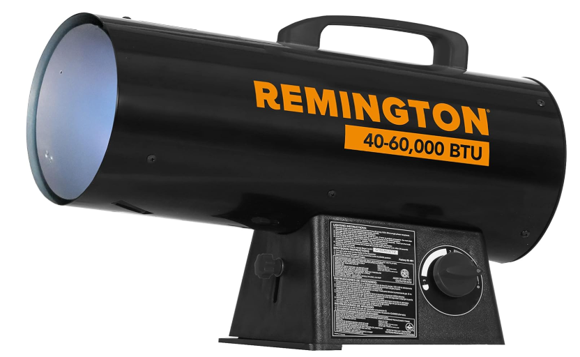 Remington 60,000 BTU LP Propane Forced Air Heater with Variable Output