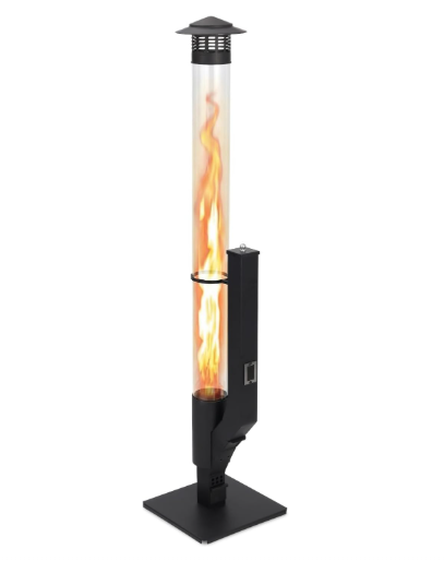 COWVIE Wood Pellet Heater with Rain Cap