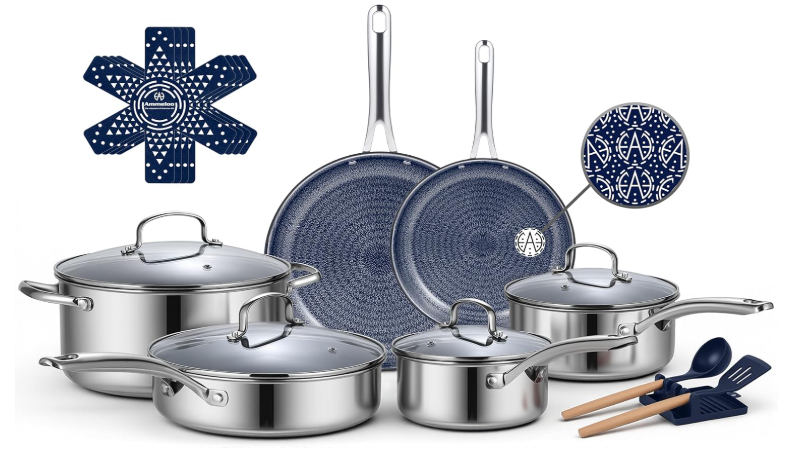 Ammeloo Hybrid Stainless Steel Cookware Set