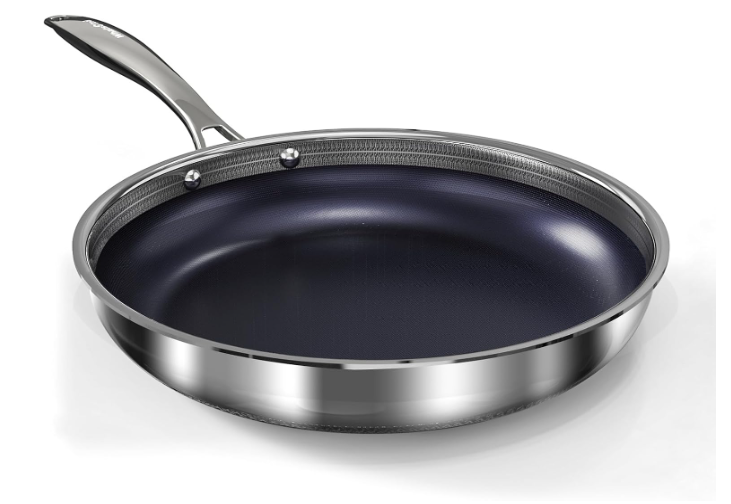 WhatsClad 10" Hybrid Ceramic Nonstick Frying Pan