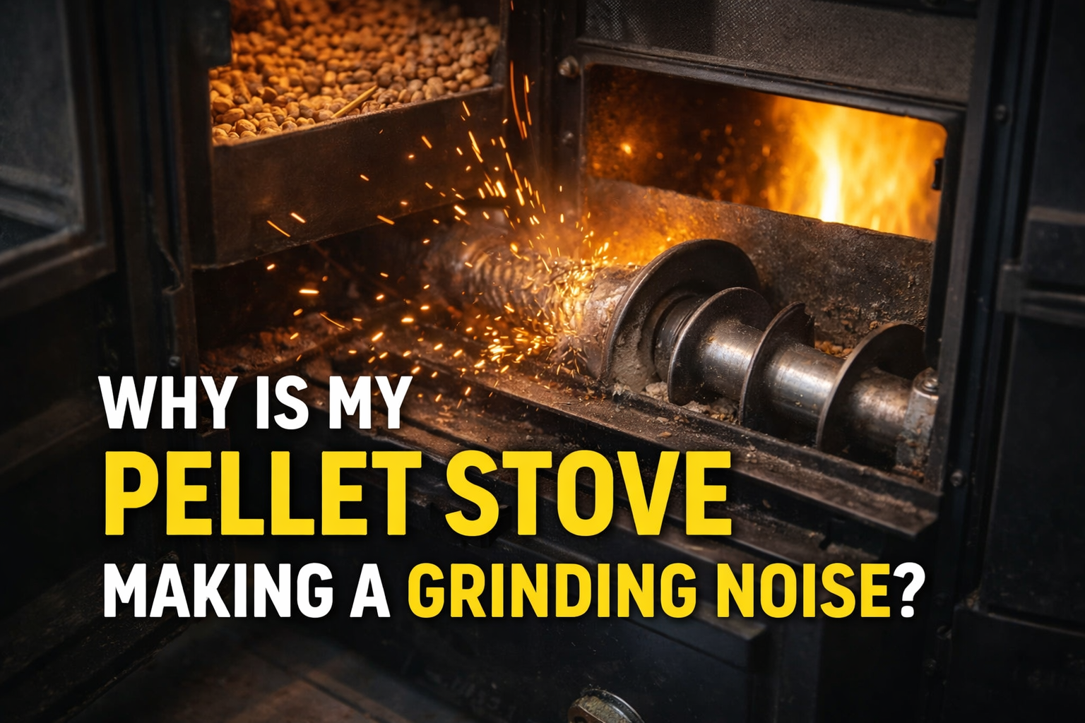 Why is My Pellet Stove Making a Grinding Noise