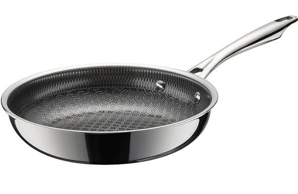 Cuisinart FusionElite+ Hybrid Nonstick Tri-Ply Stainless Steel Skillet