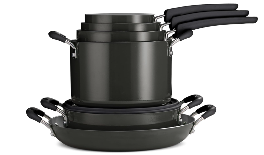 Stackable Nonstick Cookware Set