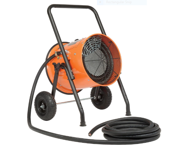 Global Industrial 102300 BTU Portable Electric Salamander Heater