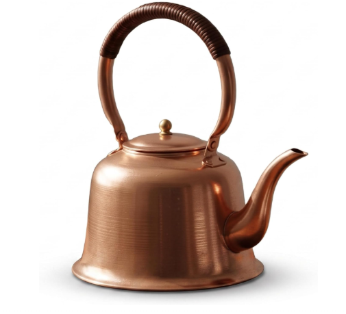 Bomabaolo copper tea kettle with gooseneck spout