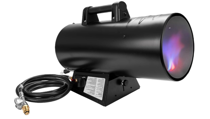 125,000 BTU Propane Torpedo Salamander Heater