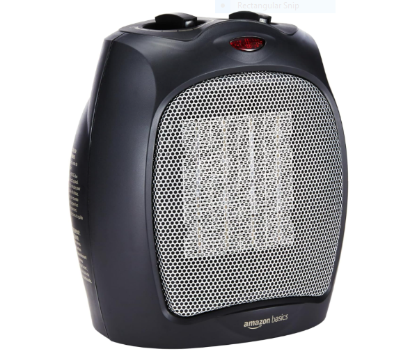 Amazon Basics Ceramic Space Heater