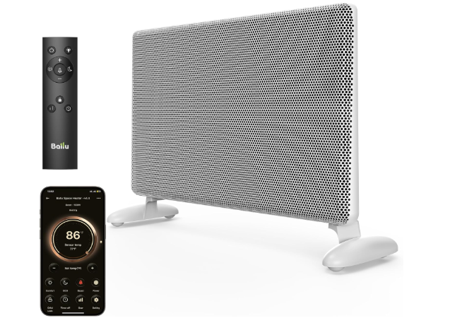 Ballu Mica Infrared Space Heater Indoor Use