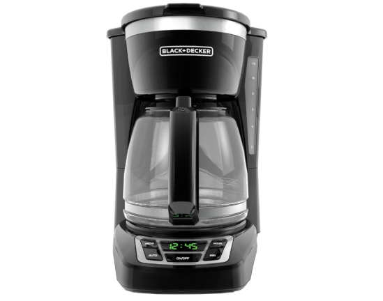 BLACK+DECKER 12-Cup Drip Coffee Maker with Vortex Brewing
