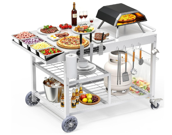 COZEER Pizza Oven Table
