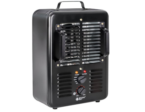 BEYOND HEAT 1500W Milkhouse Space Heater with Thermostat