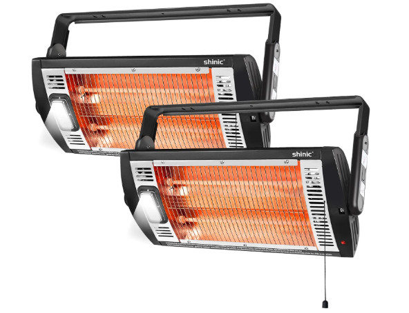 Shinic 2-Pack 120V Electric Garage Heater