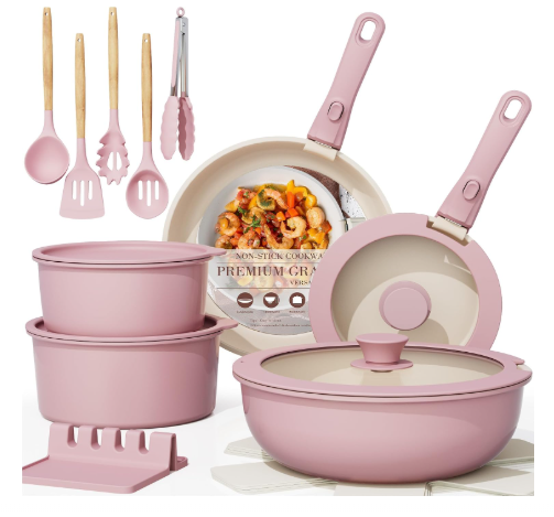 Astercook 21 Piece Cookware Set